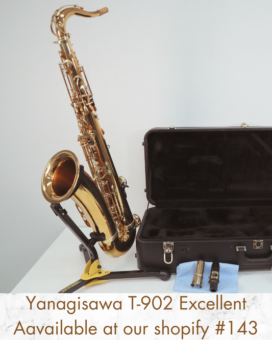 Yanagisawa Tenor Saxophone T-902 00290655 Excellent Made in Japan In Stock #143