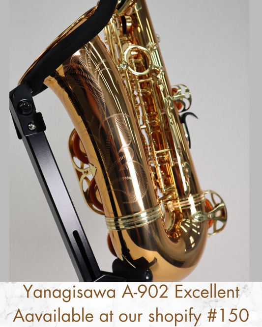 Yanagisawa A-902 Alto Saxophone 00307754  Excellent Made in Japan In Stock #150