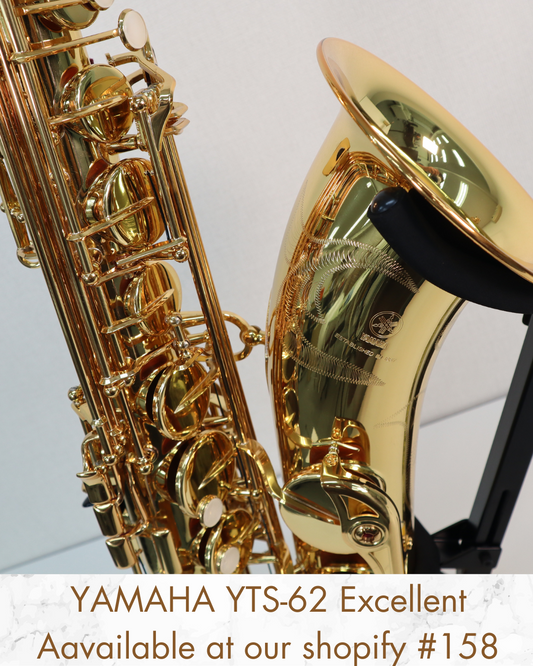 YAMAHA YTS-62 Tenor Saxophone C50448 Excellent Made in Japan In stock #158
