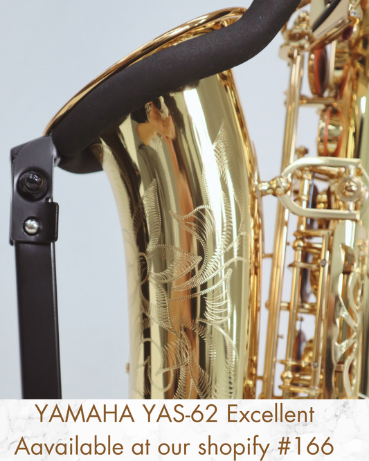 YAMAHA YAS-62 Alto Saxophone C60248 Excellent Made in Japan In Stock #166