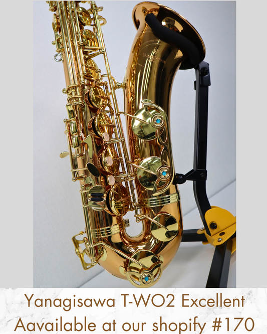 Yanagisawa Tenor Saxophone T-WO2 Excellent 00370623 Made in Japan In stock #170