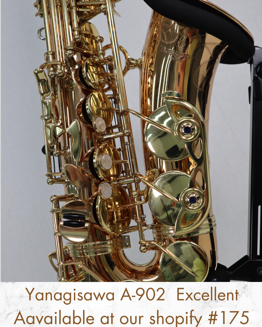 Yanagisawa A-902 Alto Saxophone 00332929  Excellent Made in Japan In Stock #175