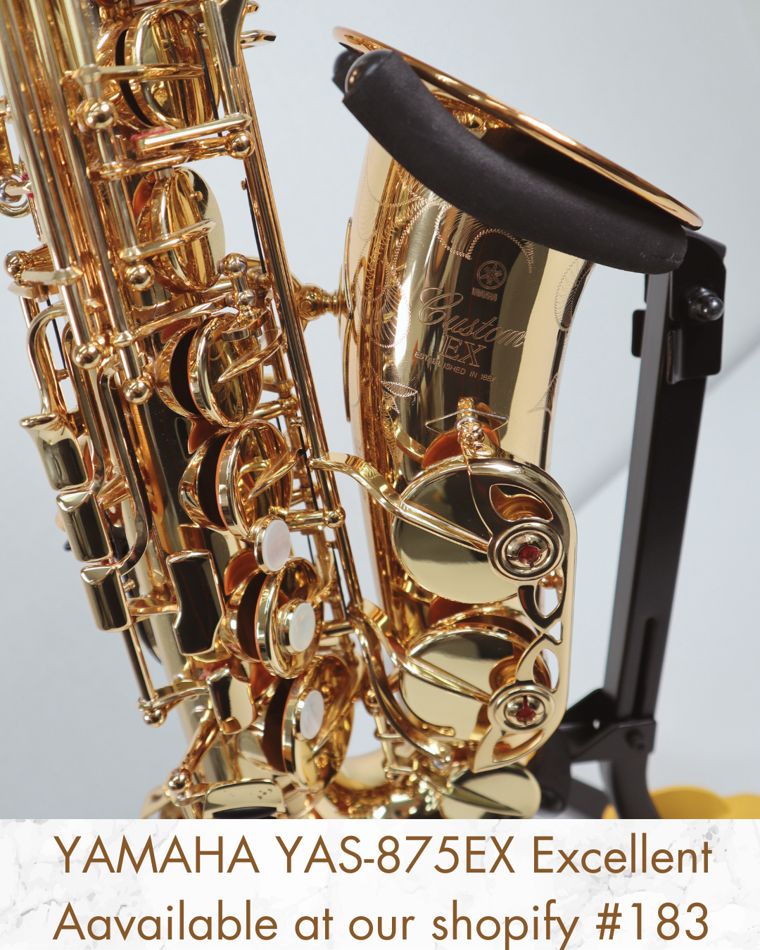 YAMAHA YAS-875EX Alto Saxophone E13135 Excellent made in Japan In Stock #183