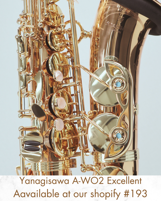 Yanagisawa Alto Saxophone A-WO2 00388726 Excellent Made in Japan In stock #193