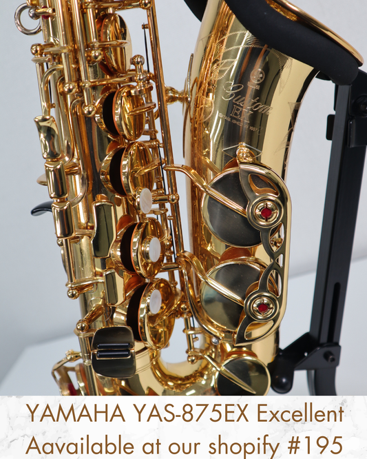 YAMAHA YAS-875EX Alto Saxophone E20367 Excellent Selected made in Japan #195