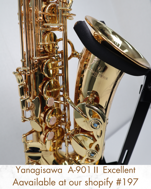 Yanagisawa Alto Saxophone A-901Ⅱ Excellent 00250082 Made in Japan In Stock #197