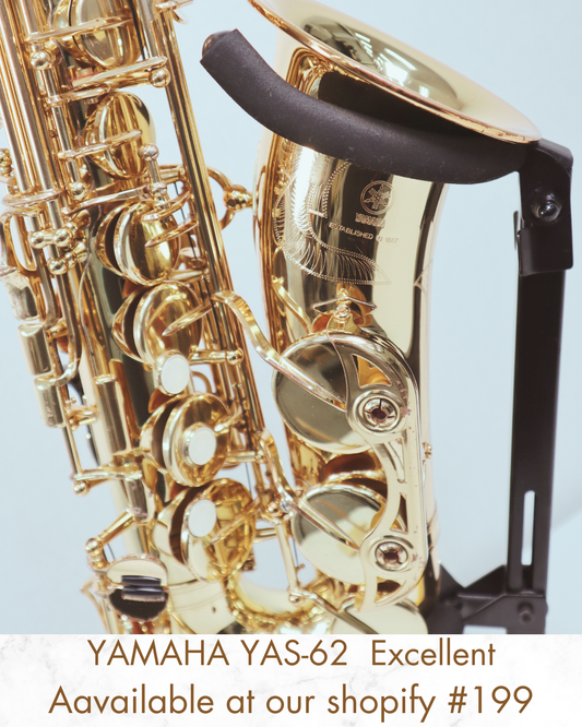 YAMAHA YAS-62 Alto Saxophone Excellent C41330 Made in Japan In Stock #199
