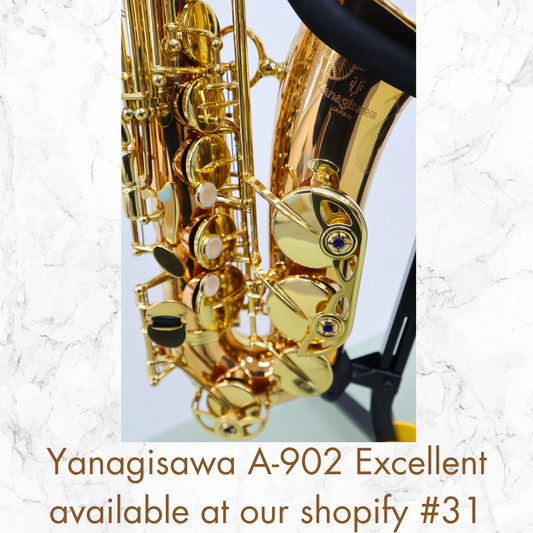 Yanagisawa A-902 Alto Saxophone with case Selmer MP Excellent Made in Japan #31