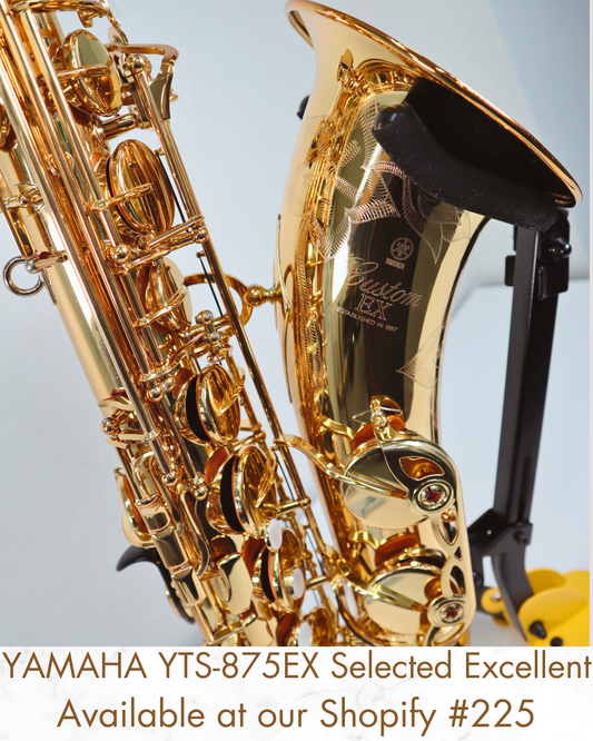 YAMAHA YTS-875EX Tenor Saxophone E42648 Asako Inoue Selected Excellent Made in Japan #225