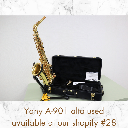 YANAGISAWA A-901 Alto Saxophone Excellent condition made in Japan in stock #28