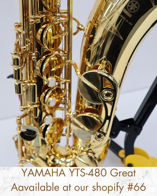 YAMAHA YTS-480 (E57678) Tenor Saxophone Great MADE IN JAPAN In Stock #66