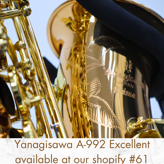 Yanagisawa A-992 Alto Saxophone (00245452) Excellent Made in JAPAN In Stock #61