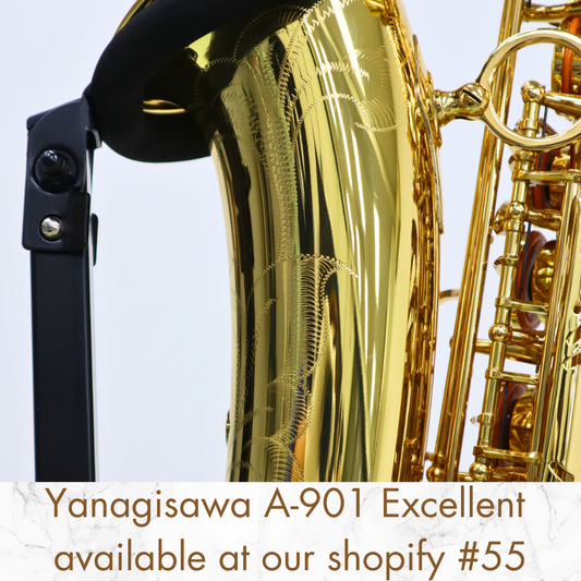 YANAGISAWA A-901 (00301814) Alto Saxophone Excellent made in Japan in stock #55