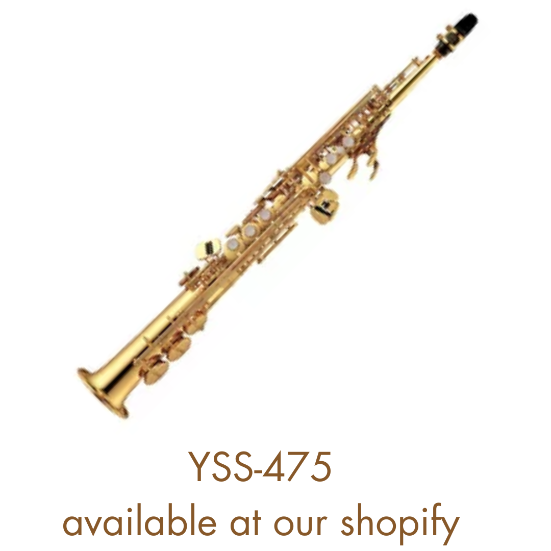 YAMAHA YSS-475 II Soprano Saxophone Musical instrument from Japan NEW in Stock