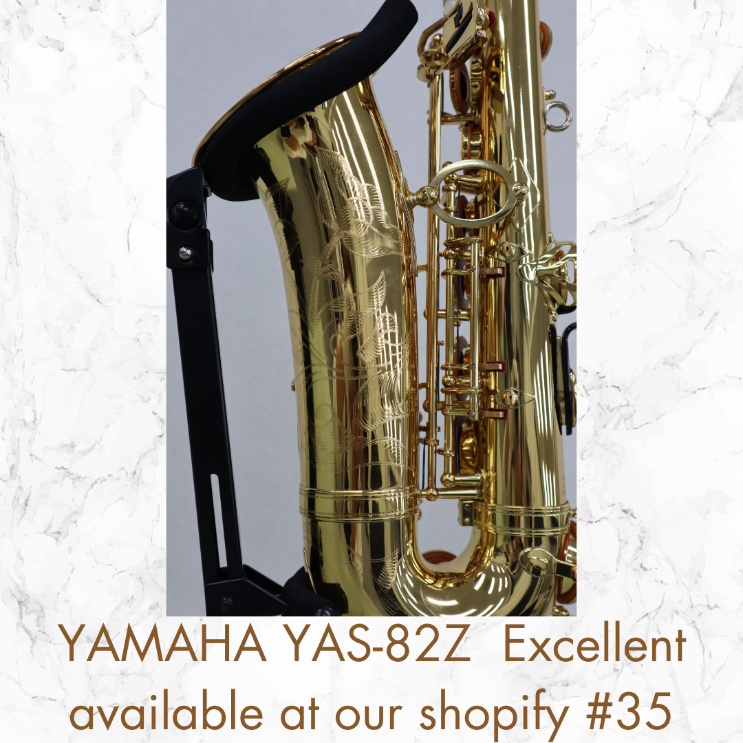 YAMAHA YAS-82Z Alto Saxophone Excellent with case MADE IN JAPAN In Stock #35