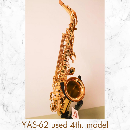 YAS-62Ⅳ Alto Saxophone 62Neck Great Condition Used Made in Japan in Stock