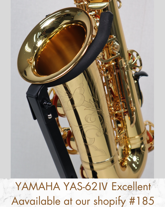 YAMAHA YAS-62 Ⅳ Alto Saxophone E53779 Excellent  made in Japan In stock #185