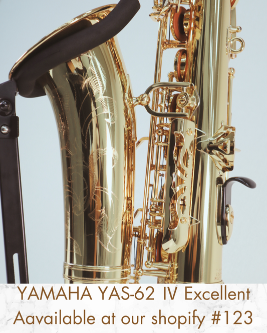 YAMAHA YAS-62 Ⅳ Alto Saxophone E84966 Excellent Made in Japan In Stock #123