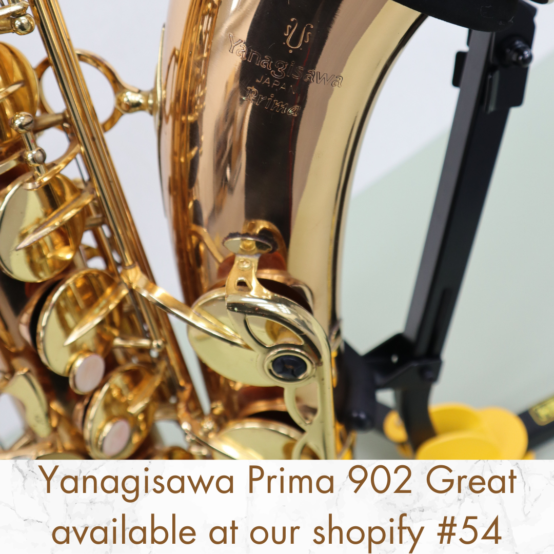 Yanagisawa Prima 902 Tenor Saxophone Great Condition Made in Japan in Stock #54