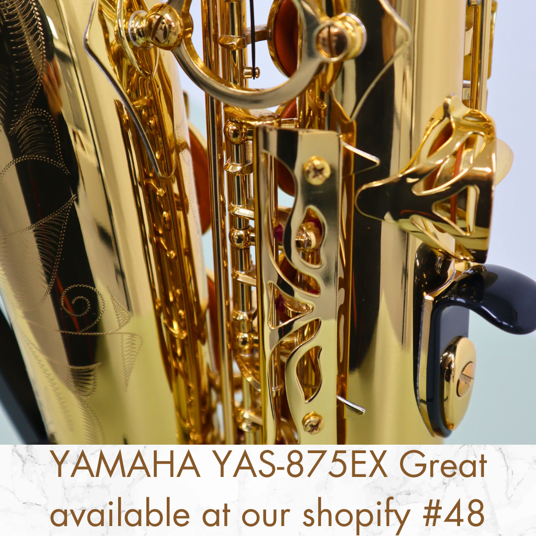 YAMAHA YAS-875EX (D99951) Great Cond. Alto saxophone Made in Japan In Stock #48