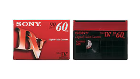 SONY 5DVM60R3　MiniDV 60min. 40 tapes (8 packs of 5 each)