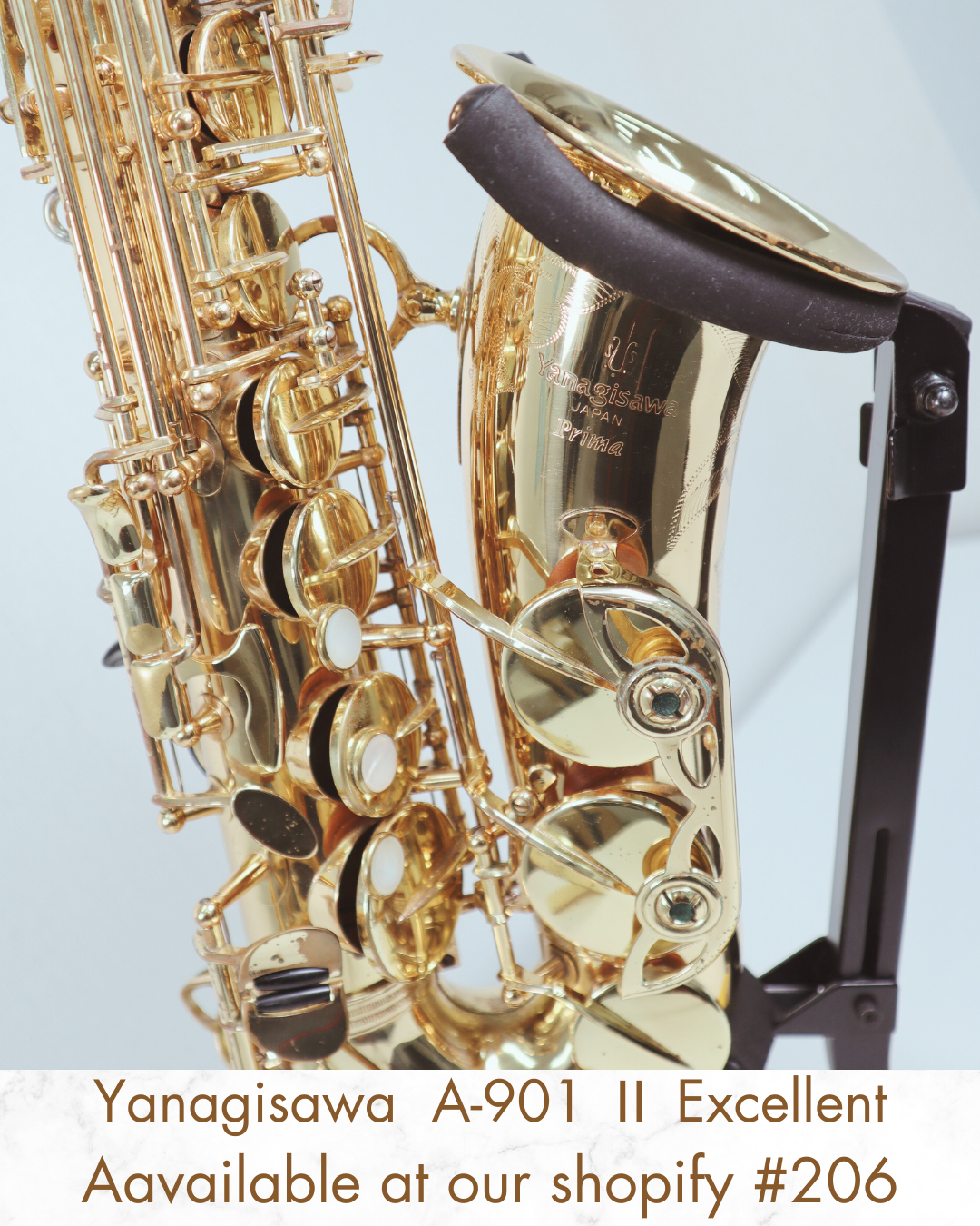 Yanagisawa A-901ⅡAlto Saxophone 00250071 Excellent Made in Japan In Stock #206