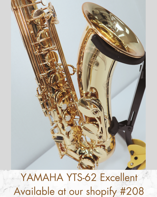 YAMAHA YTS-62 Excellent E98014  Tenor Saxophone Made in Japan In stock #208