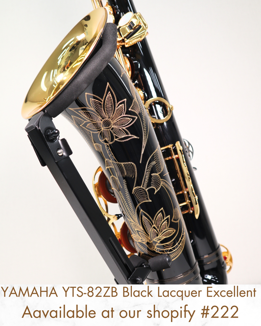 YAMAHA YTS-82ZB Black lacquer Tenor Saxophone D03540 Excellent Made in Japan #222