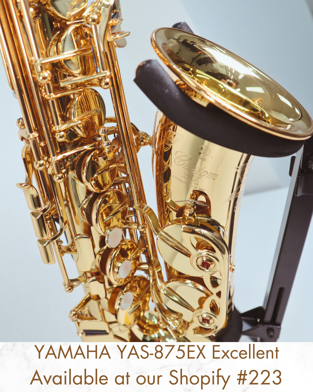 YAMAHA YAS-875EX Alto Saxophone F06499 Great Made in Japan #223