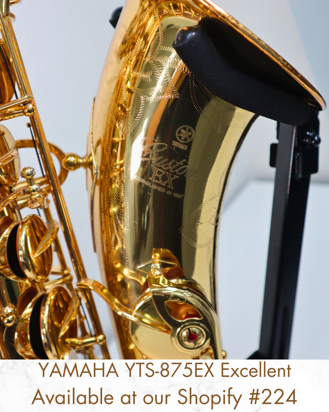 YAMAHA YTS-875EX Tenor Saxophone 348981 Great Made in Japan #224