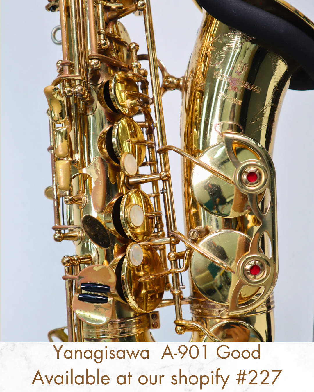 Yanagisawa A-901 Alto Saxophone 00228780 Good Made in Japan #227