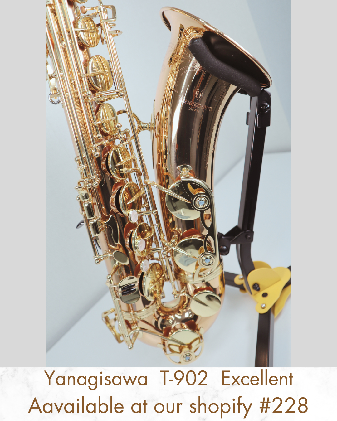 Yanagisawa Tenor Saxophone T-902 00256496 Excellent Made in Japan In Stock #228