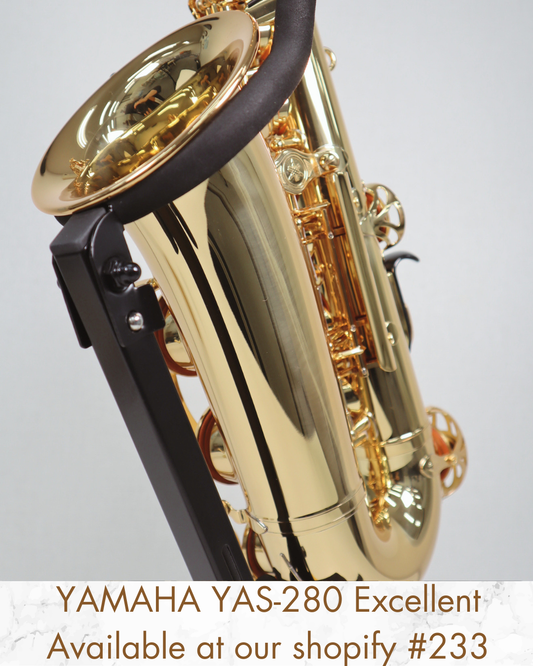 YAMAHA YAS-280 Alto Saxophone R65977 Excellent made in Indonesia #233