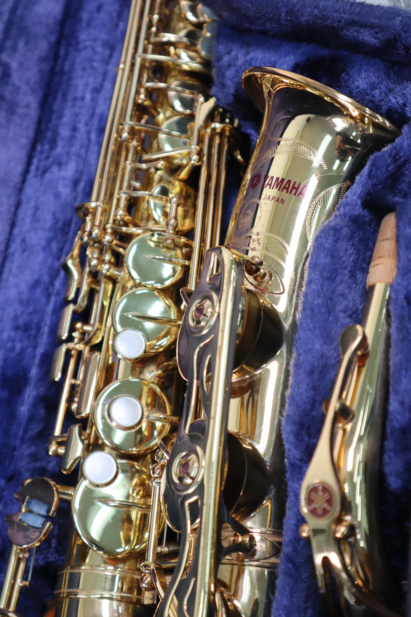 YAMAHA YAS-62 Purple Logo Alto Saxophone 017344 Great Made in Japan #235