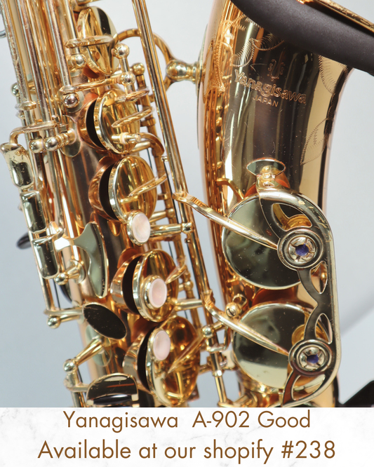 Yanagisawa A-902 Alto Saxophone 00274652 Good Made in Japan #238