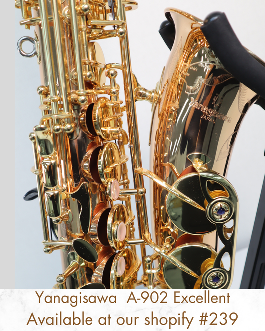 Yanagisawa A-902 Alto Saxophone 00269509 Excellent Made in Japan #239