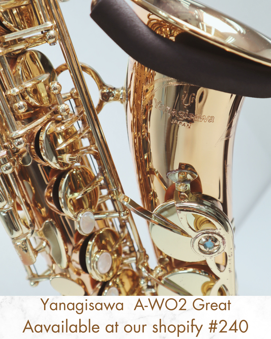 Yanagisawa A-WO2 Alto Saxophone 00343697 Great Made in Japan #240
