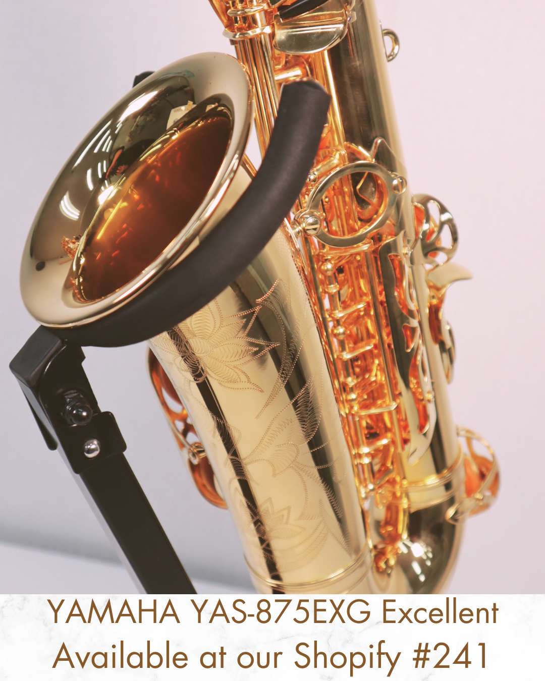 YAMAHA YAS-875EXG Alto Saxophone E12445 Excellent Made in Japan #241