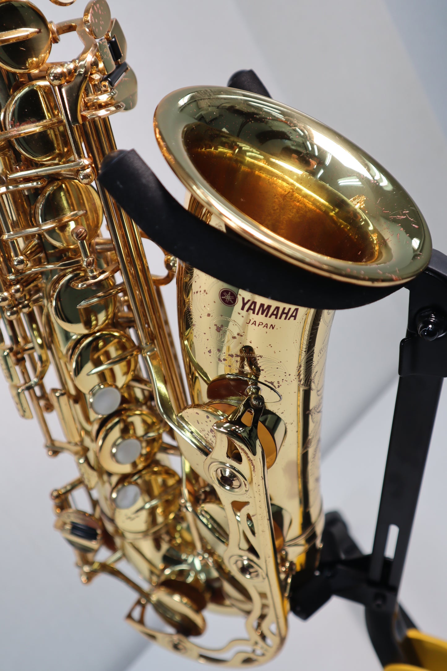 YAMAHA YAS-62 Purple Logo Alto Saxophone 020914 Great Made in Japan #245