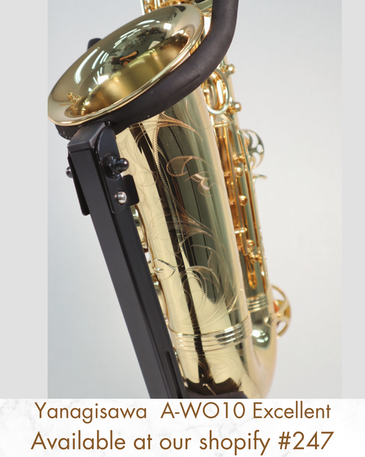 Yanagisawa A-WO10 Alto Saxophone 00341320 Excellent Made in Japan #247