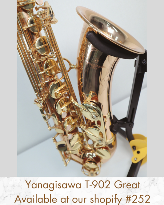 Yanagisawa T-902 Tenor Saxophone 00263386 Great Made in Japan #252