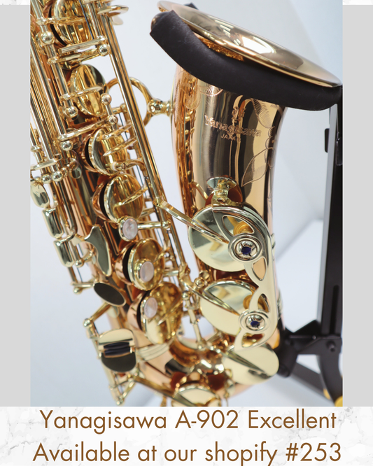 Yanagisawa A-902 Alto Saxophone 00293538 Excellent Made in Japan #253