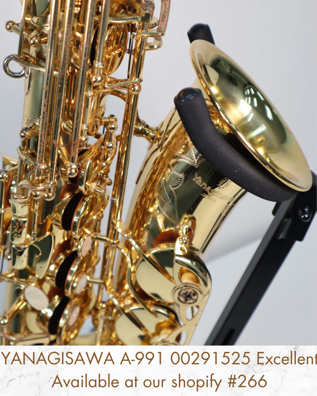 Yanagisawa A-991 Alto Saxophone 00291525 Excellent Made in Japan #266