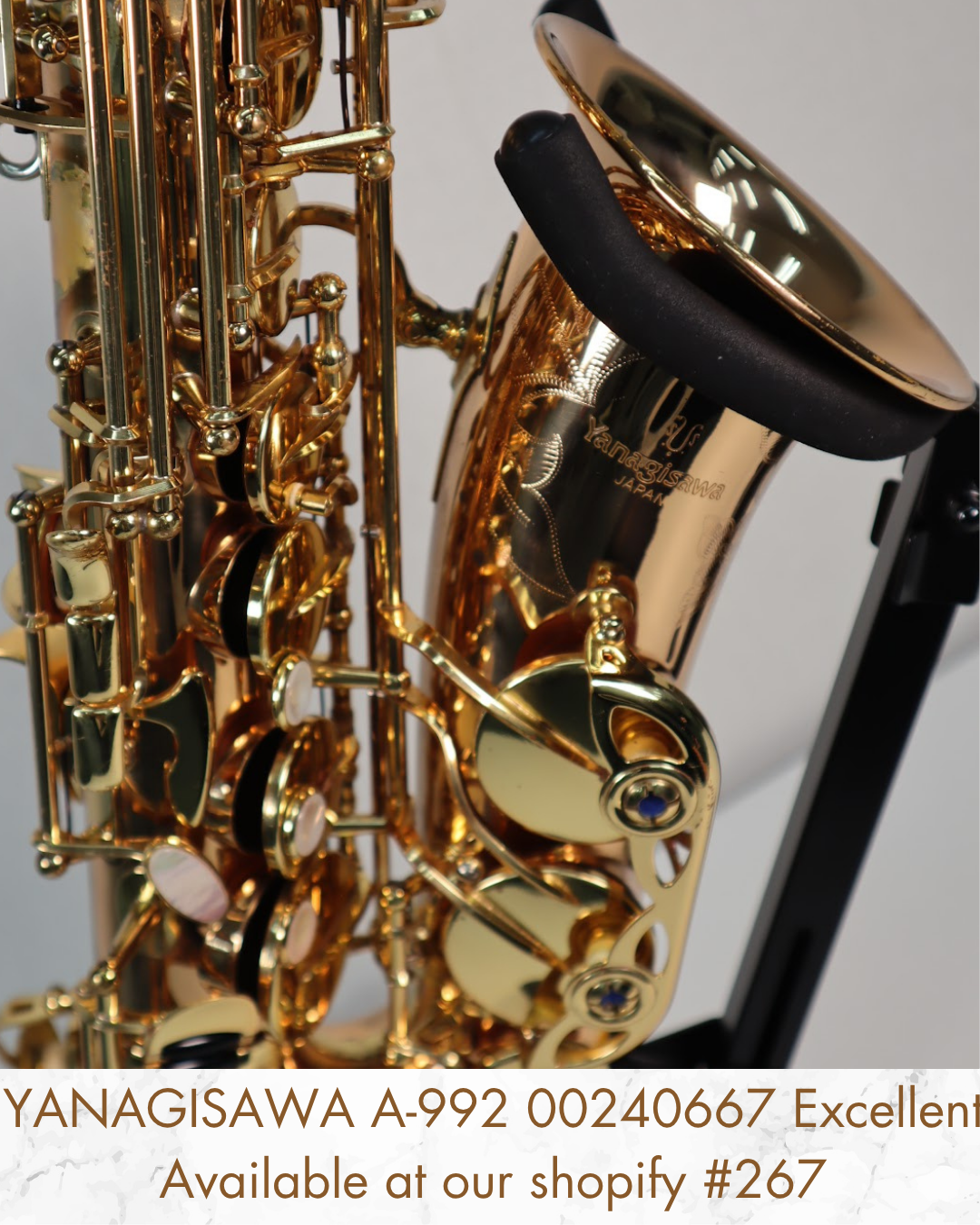 Yanagisawa A-992 Alto Saxophone 00240667 Excellent Made in Japan #267