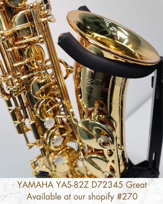 YAMAHA YAS-82Z Alto Saxophone D72345 Great Made in Japan #270