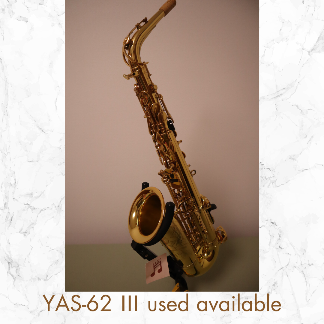 YAMAHA YAS-62Ⅲ Alto Saxophone, G1 Neck, Good Made in Japan in Stock #11