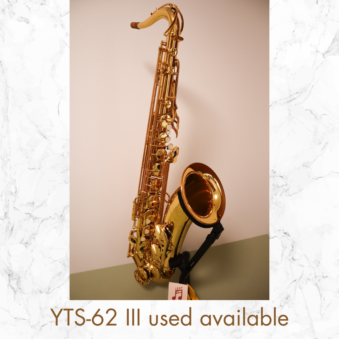 YTS-62 III Tenor Saxophone, G1 Neck, Made in Japan in Stock