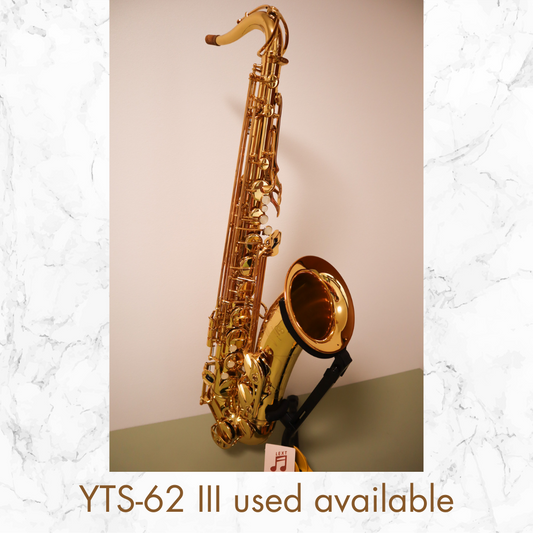 YTS-62 III Tenor Saxophone, G1 Neck, Made in Japan in Stock