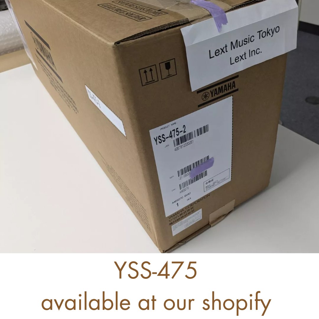 YAMAHA YSS-475 II Soprano Saxophone Musical instrument from Japan NEW in Stock