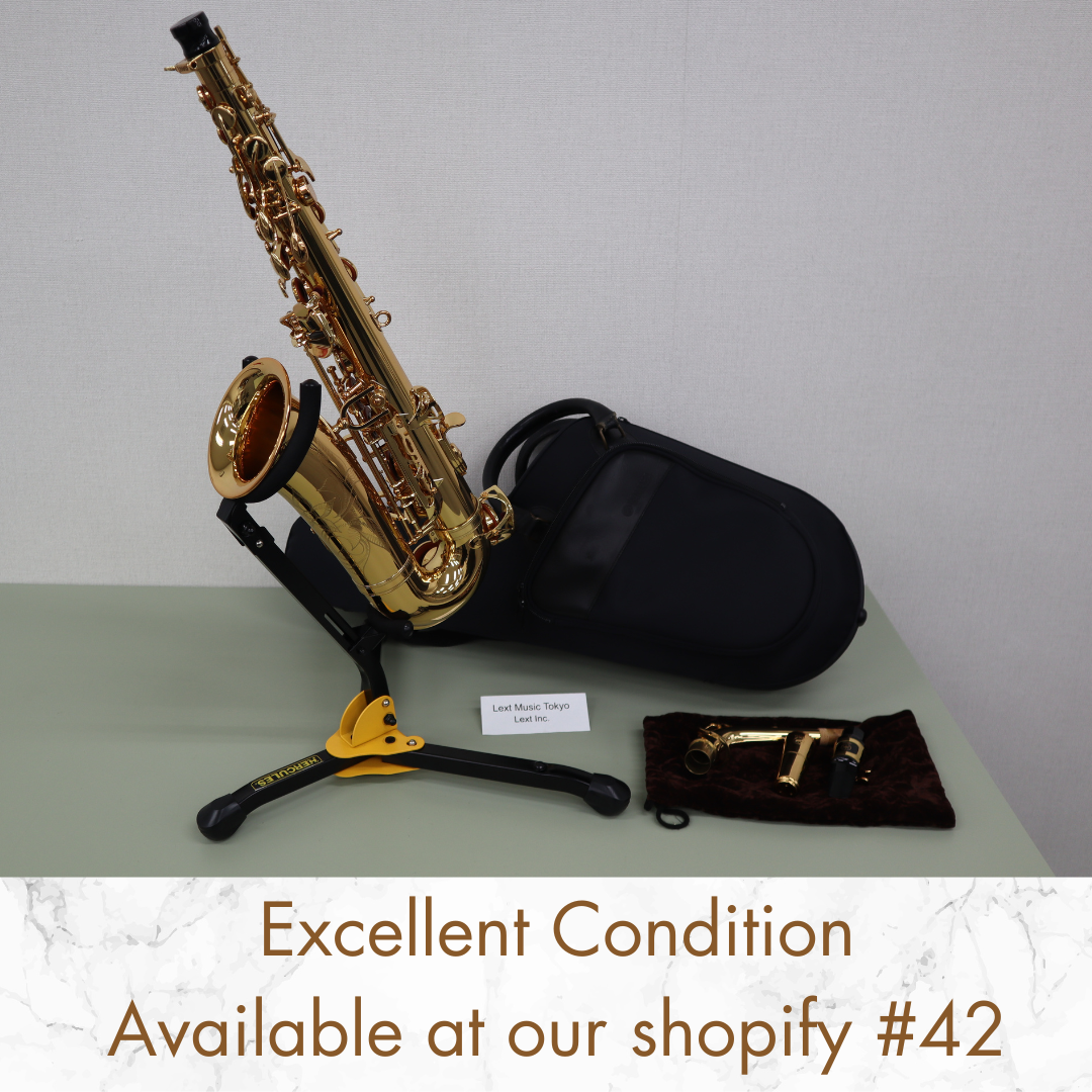 YAMAHA YAS-62Ⅲ Alto Saxophone, Excellent (D24195) MADE IN JAPAN in Stock #42